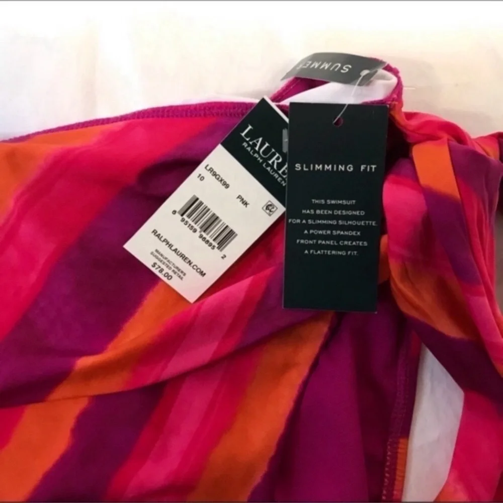 Ralph Lauren Tankini Swimsuit (10) NWT